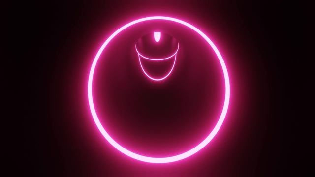 VJ LOOP NEON Pink Ring Tunnel Abstract Background Video RGB Gaming Light Pattern 4k Screensaver смотреть онлайн