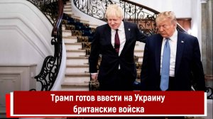 Трамп готов ввести на Украину британские войска