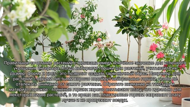 Как создать растения-акценты в интерьере: тайны успешного украшения вашего дома смотреть онлайн