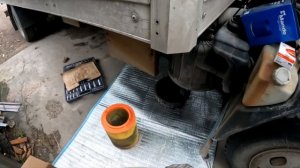 замена масла в двигателе hyundai hd72