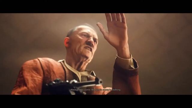 Wolfenstein 2 The New Colossus Games - Hitler Scenes - BD смотреть онлайн