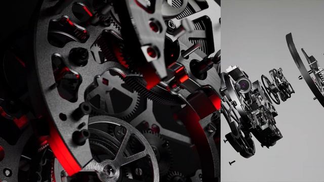 HUBLOT - MP-13 TOURBILLON BI-AXIS RETROGRADE TITANIUM смотреть онлайн