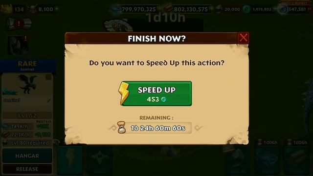 Sentinel Max Level 134 Titan Mode - Dragons:Rise of Berk смотреть онлайн