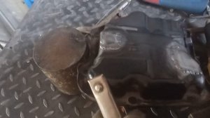 Сварка поддона мотора