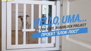 Проект -БЛОК-ПОСТ- калитка в проём своими руками