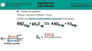 13.86a | Consider the equilibrium 4NO2(g) + 6H2O(g) ⇌ 4NH3(g) + 7O2(g) (a) What is the expression