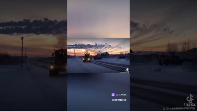 пошли на зимник,Усинск.