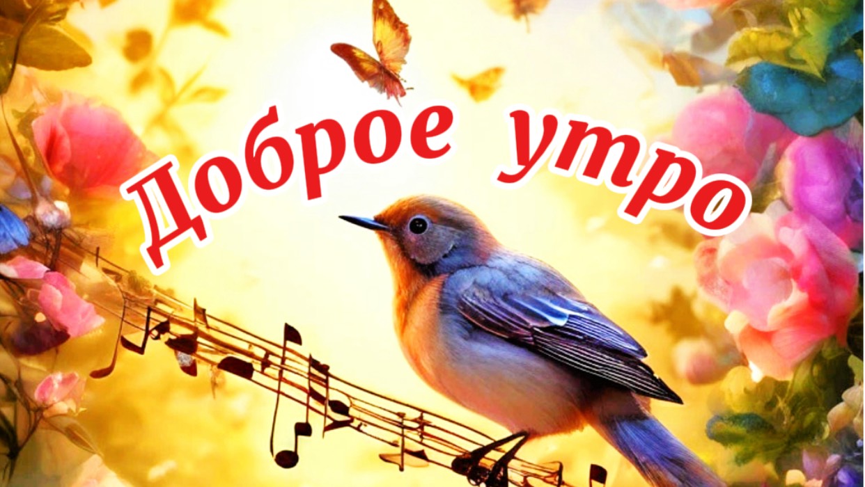 С добрым Утром! Счастья и удачи!