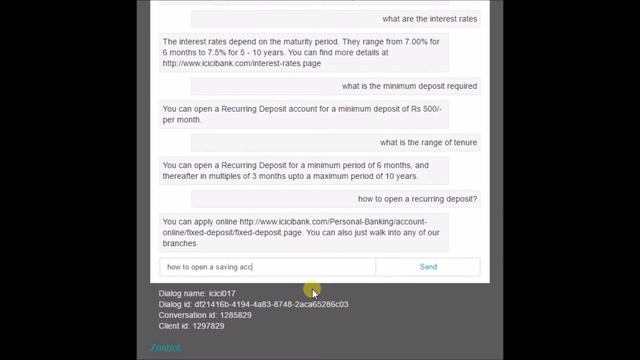 IBM watson Dialog demo | Banking personal assistant смотреть онлайн