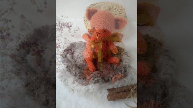 Лисичка МК Оля Радость #amigurumi #handmade