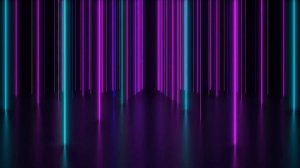 Glowing Neon Equalizer Lights 4K VJloop Motion Background Music Animation|Неон Эквалайзер Фон