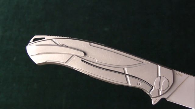 Нож складной Скаут (сталь М390) титан, А. Чебурков смотреть онлайн