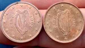 5 cent 2002 Ireland - RARE
