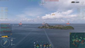 ЛИНКОР КОРНИЛОВ! СТРЕЛЯЕТ ЛУЧШЕ ДЕСЯТКИ?! МИР КОРАБЛЕЙ/WORLD OF WARSHIPS