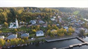 Плёс, аэросъёмка