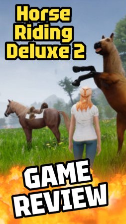 HORSE RIDING DELUXE 2, GAME REVIEW #horseridingdeluxe2 #gamreview #equestrian