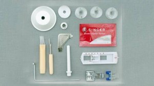 singer heavy duty 4411 намотка шпульки и настройка нити (вдевание нитки)