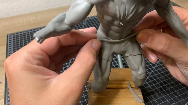 How to make Shark Man Alien Cyborg Experiment Diorama / Polymer Clay