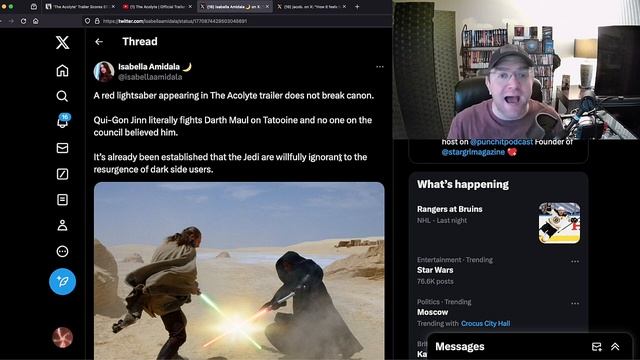 The Acolyte Propaganda Starts And Disney Star Wars Stans Are Ready To Swallow It Whole! смотреть онлайн