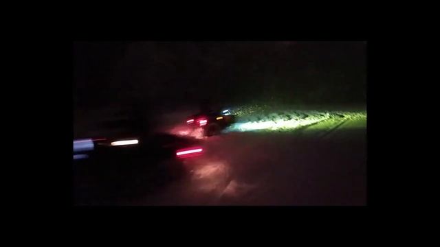 Снегопад ,последние кусочки зимы , прокатились вечером по лесу смотреть онлайн