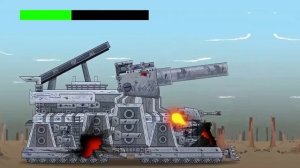 Ice Dorian & Morty & Dorian Morty VS BOSS Hybrid - Мега танки VS Босс - Мультики про танки - ARENA