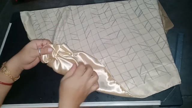 DIY smocking cushions cover hearts design
