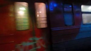 Электропоезд ЭР2Т-7228\7200 отправление станция Нара(Наро-Фоминск)16.01.2015