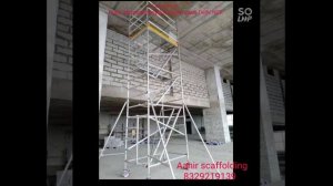 Aluminium mobile scaffolding towers