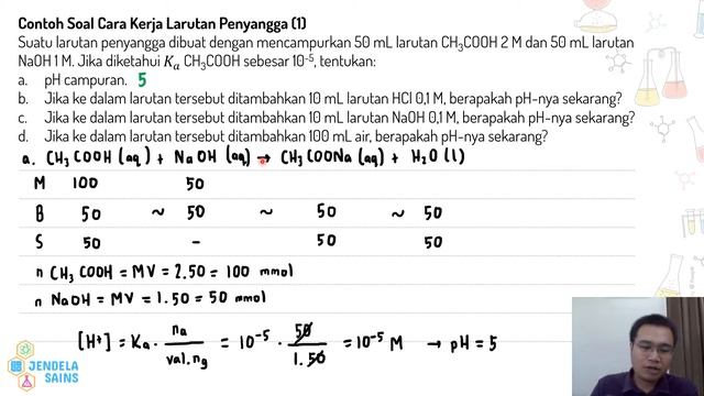 Larutan Penyangga • Part 5: Cara / Prinsip Kerja Larutan Buffer / Penyangga смотреть онлайн