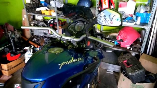 PULSAR AS 200/ NS 200 HANDLEBAR CHANGE / MODIFICATION | DUKE 390 HANDLEBAR | MODS ON PULSAR