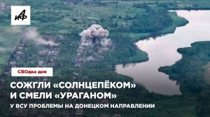 Сожгли «Солнцепёком» и смели «Ураганом»: у ВСУ проблемы на Донецком направлении