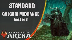 MTG Arena | Обзор колоды Golgari Midrange | Standard BO3