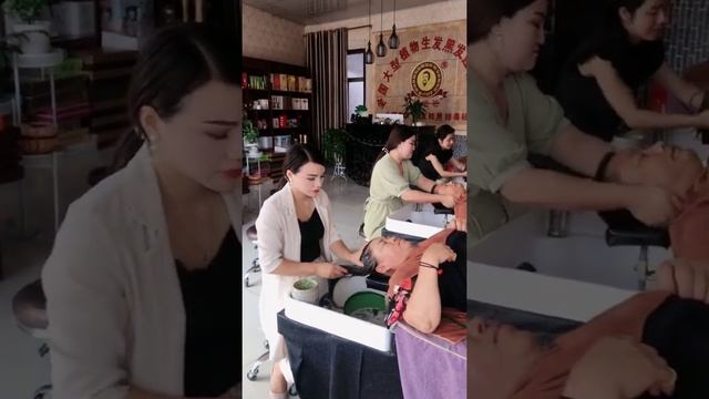 The most intimate hair wash shop- [ASMR] Hair Treatment and Scalp Massage of China’s Yao people смотреть онлайн