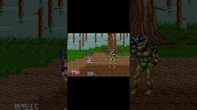 Босс 1 "Минотавр" Golden Axe 2 (Sega Mega Drive / Genesis)