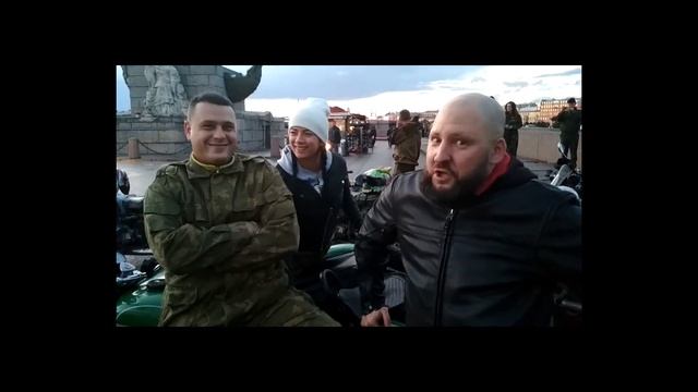 Поездка на фаер прохват в Санкт-Петербург на мотоциклах Урал Днепр 2017 смотреть онлайн