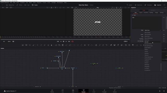 Star Wars ROSW Title | Davinci Resolve 17 смотреть онлайн