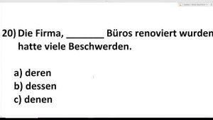 wessen, dessen, deren und denen | 40 Quizfragen | Livestreaming 26.03.2023
