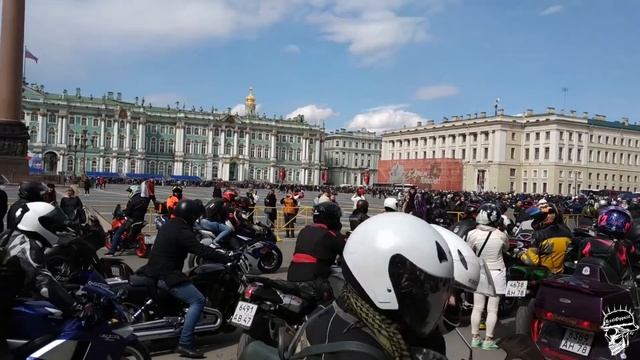 Открытие мотосезона, Санкт-Петербург 2019 год смотреть онлайн