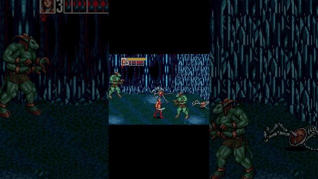 Босс 3 "Скелеты" Golden Axe 3 (Sega Mega Drive / Genesis)