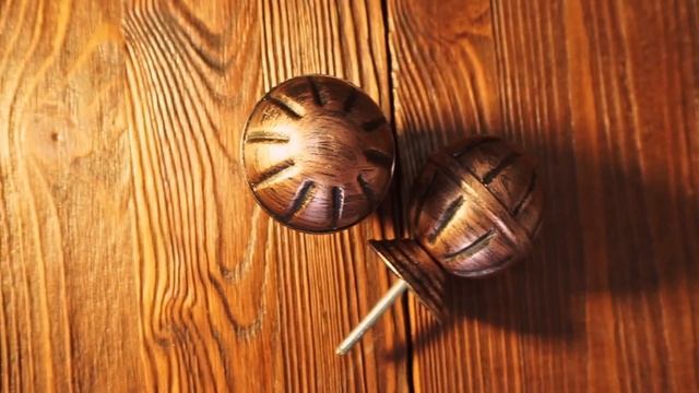 Ручка-кнопка большая. Цвет: медь. смотреть онлайн