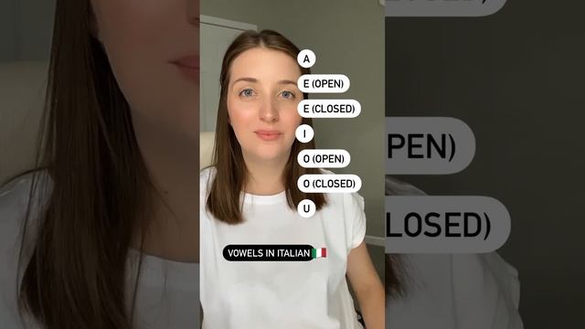 Vowels in Italian #language #italianlanguage #pronunciation