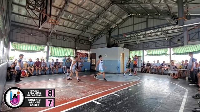 3V3 CHALLENGE  TUAZON  DELA MATA  BACARESAS VS EUGENIO  ARANTE  GAMET  POT MONEY FULL VIDEO