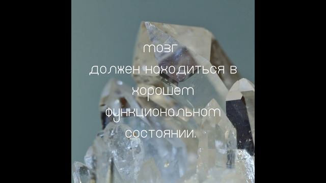 Семь условий для формирования памяти смотреть онлайн