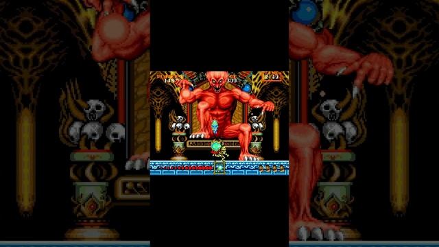 Босс 7 Финальный "Люцифер" Ghouls'n Ghosts (Sega Mega Drive / Genesis)