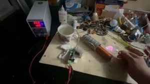 Качер в резонансе  на транзисторе C3998