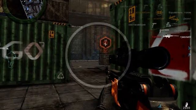 Warface gameplay с коронной MK14-EBR в ангаре смотреть онлайн