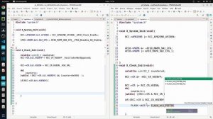 STM32F103C8 RCC - Конфигурация часов - CMSIS