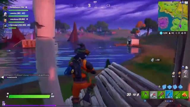 Fortnite (багнайт) вечерниие покатушки :) смотреть онлайн