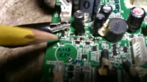 JVC RV-NB70 REPAIR RED LIGHT CAN'T BE ON