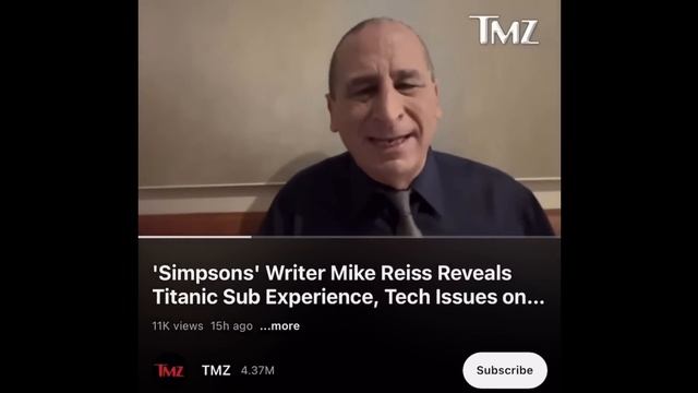 347: TITAN SUBMERSIBLE --- Did the Simpsons Predict it? --- Part 37 смотреть онлайн